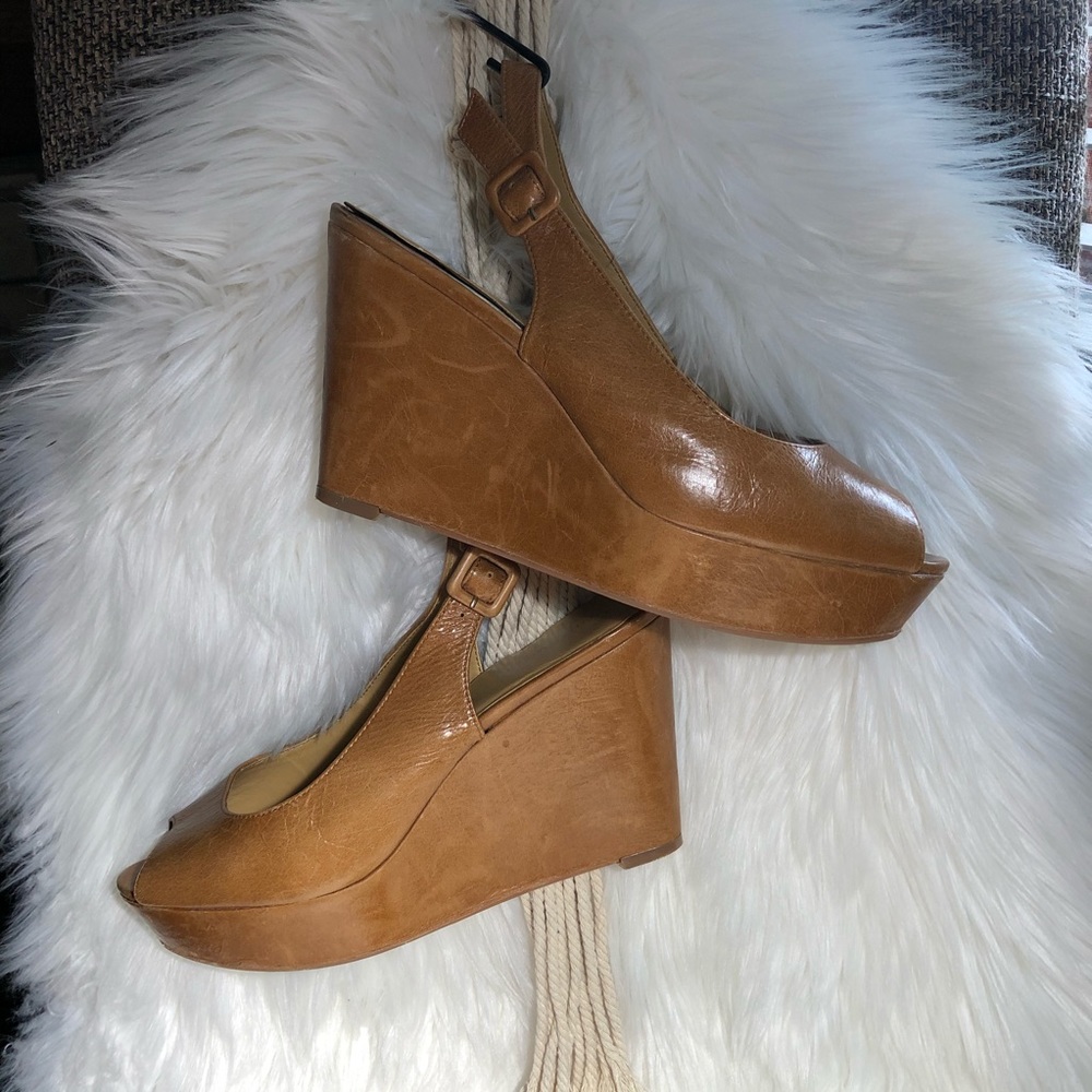 Nine West “Charlottao” Slingback Wedges